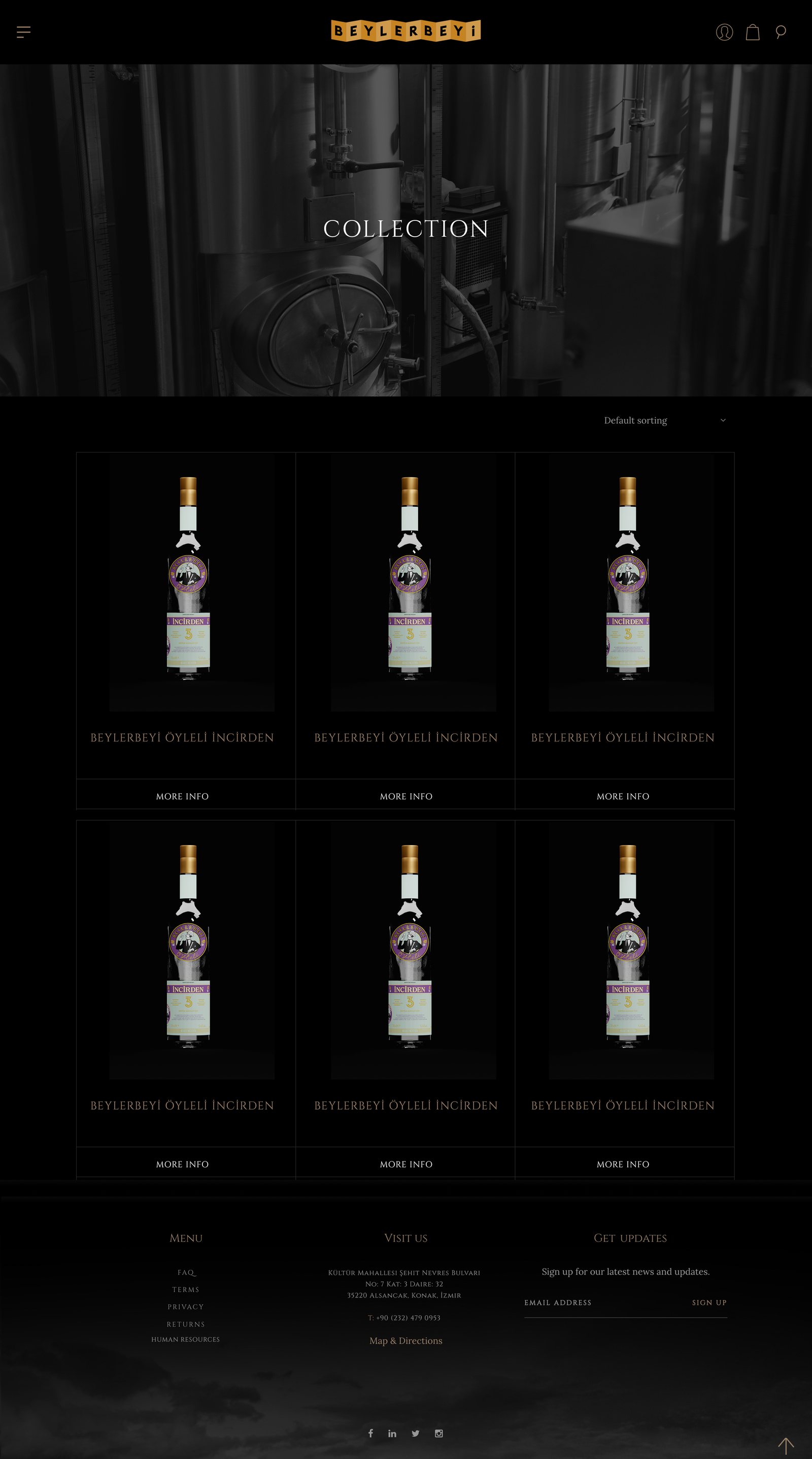 Beylerbeyi collection page, full length