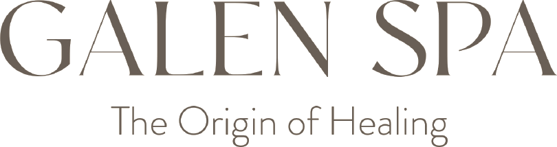 Galen Spa logo, The Origin of Healing